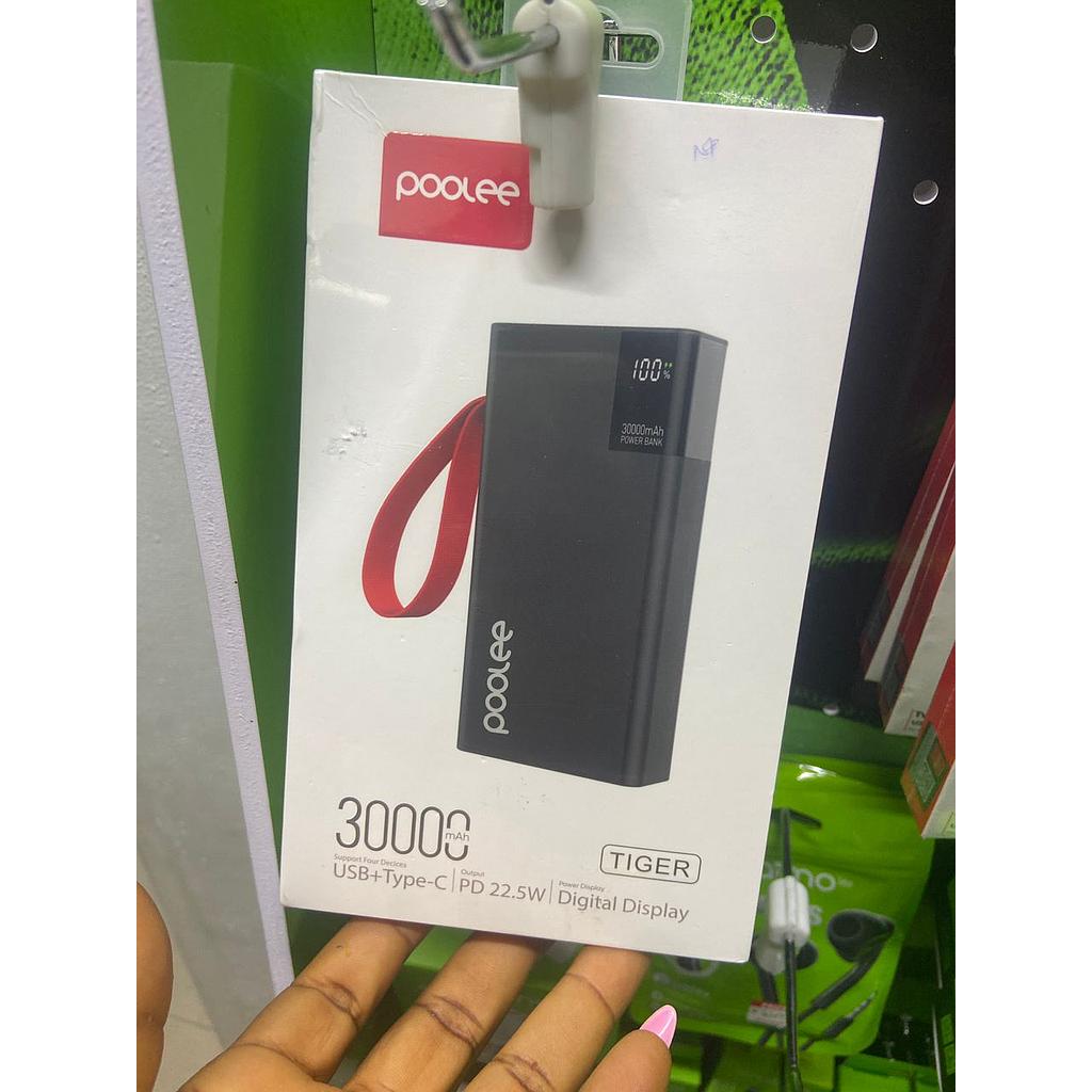 Poolee 30000 mah digital