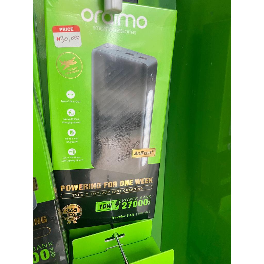 Travel 3 Lit 27000Mah 15W Power Bank